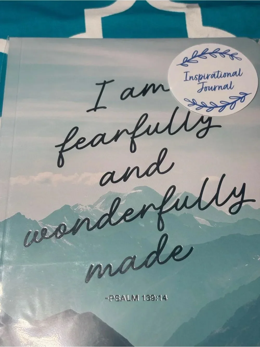 New Inspirational Journal - 'I am fearfully and wonderfully made'